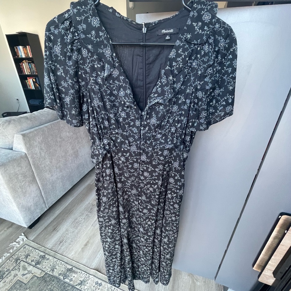 Madewell Floral Midi Dress